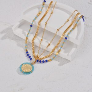 Women’s 14K Gold Fashion OL Vintage Bohemian Necklace Necklaces