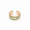 Fashion C-shaped Ear Clip With Colored Diamonds Earrings 15