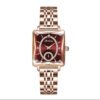 Fashionable Rose Gold Square Women’s Diamond Two-pin Half Watch watches 15 Fashionable Rose Gold Square Women’s Diamond Two-pin Half Watch watches 15