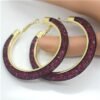 Gold-plated Earrings, Crystal Mesh Chain, Female Earring Jewelry Earrings 17