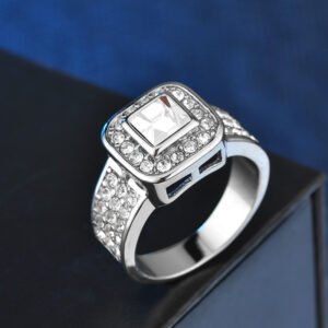 New Jewelry, Sparkling Crystal Ring, Diamond Ring Rings