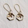 Fashion Three-dimensional Geometric Creative Bee Ear Hook Earrings Earrings 12