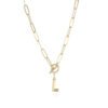 Letter Necklace Real Gold Plated Trend Hip Hop Necklaces 22