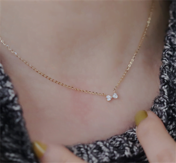 925 Sterling Silver Plated 14K Yellow Gold Heart Pendant Necklace Necklaces 4