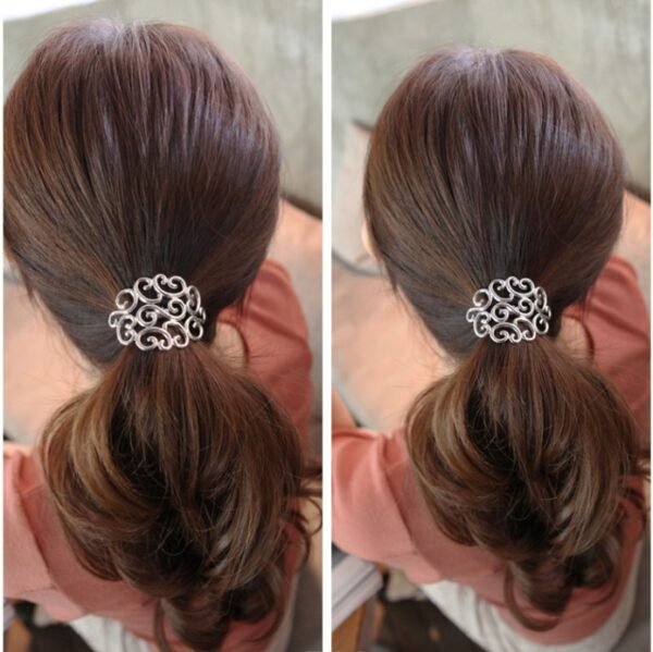 Fashion Alloy Hollow Pattern Hair Tie Other 5
