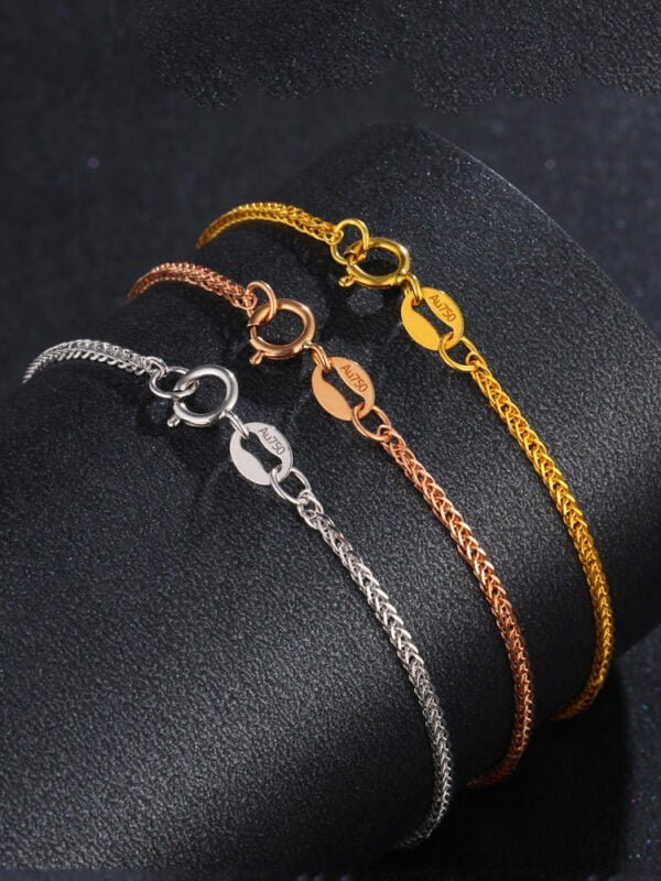 Women’s Color Coarse Rose Gold 18K  Bracelet Bracelets 6