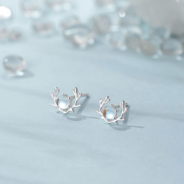 Pure Silver Ornaments Female Tassel Ear Line High Sense Earrings 8