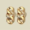 Gold Korean Fashion Personality Earrings Women Earrings 10
