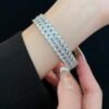 Personality Affordable Luxury Fashion Real Gold Plating Zircon Metal Open-ended Bracelet Bracelets 22 Personality Affordable Luxury Fashion Real Gold Plating Zircon Metal Open-ended Bracelet Bracelets 22