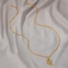 Gold Scorpion Necklace Personality Metal Hollow Sweater Chain Necklaces 14