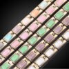 Gold-plated opal and turquoise magnet health bracelet Bracelets 7