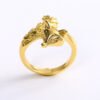 Simple And Stylish Personality Adjustable Gold Fox Ring Rings 21 Simple And Stylish Personality Adjustable Gold Fox Ring Rings 21