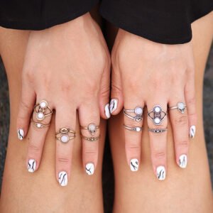 Vintage and old literary inlaid with turquoise Accessories