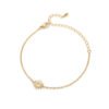 Hollow Gold Chain Stainless Steel Bracelet Star Pendant Bracelets 11