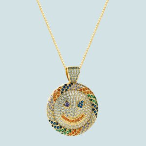 Necklace Female Fashion Smiley Face Clavicle Chain Necklaces