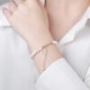 Fashion Personality Gold-plated Pearl Bracelet Women Necklaces 12