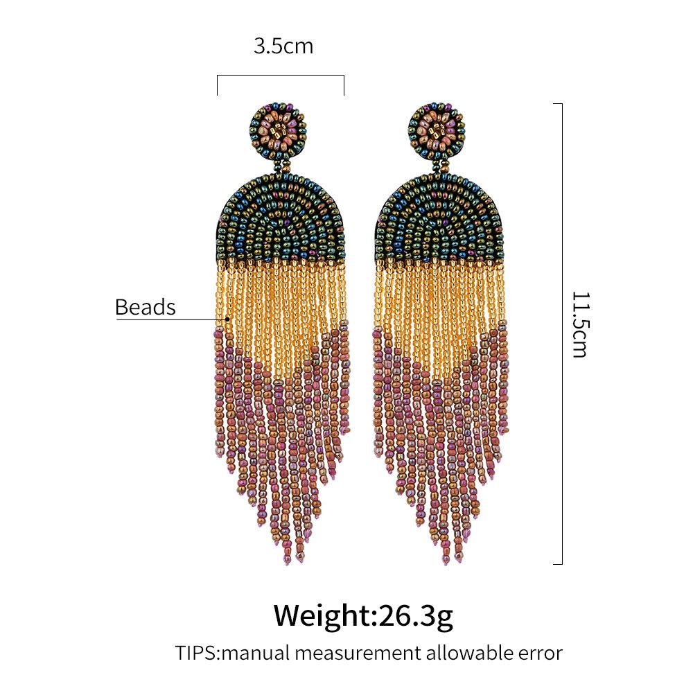 Color Beizhu Earrings Earrings 2