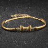 Exquisite Cute Bow Bracelet Bracelet Copper Plated 18k Gold Bracelet Bracelets 7