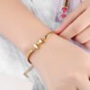 Exquisite Cute Bow Bracelet Bracelet Copper Plated 18k Gold Bracelet Bracelets 10