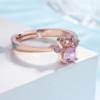 New Cat Bear Dog Paw Ring for Women Jewelry Sets Earrings 16