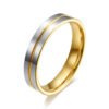 A Pair Of Tungsten Gold Rings For Men And Women For Marriage Proposal Gold Ring Promos25 9