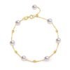 18k Gold Star Pearl Bracelet Bracelets 11 18k Gold Star Pearl Bracelet Bracelets 11