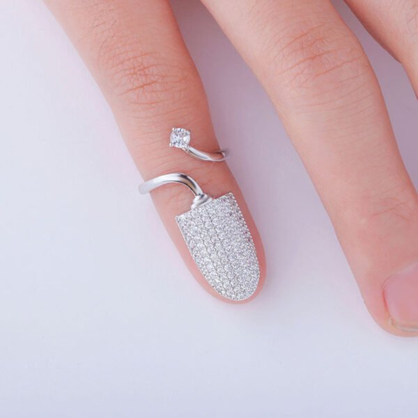 Little Finger Nail Ring Rings 5