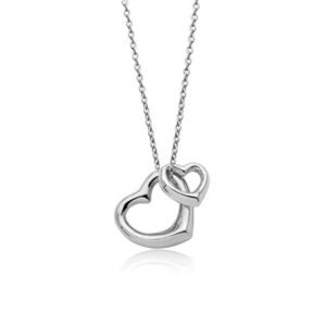 Fashion simple gold plated heart-shaped necklace female Valentine’s Day gift Necklaces