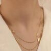 Vintage Cross 18K Gold Necklace Bracelet Necklaces 11