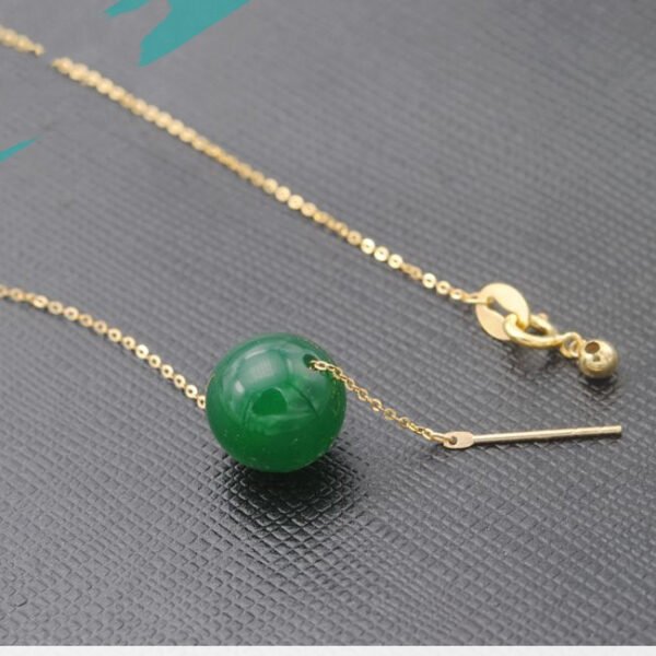 Feedthrough Chain Adjustment Chain 18K Gold Necklaces 5