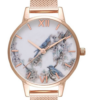 Fine strap ladies watch cuckoo fashion stainless steel with rose gold quartz watch watches 19