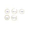 Personality Simple Pure Desire Gold Ring Rings 13
