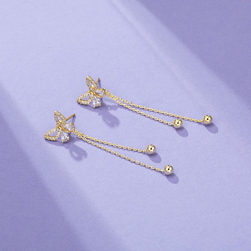 Gold earrings with Xuping jewelry Christmas 5 Gold earrings with Xuping jewelry Christmas 5