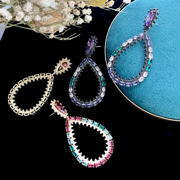 Street Fashion Drop-shaped Evening Dress Accessories Earrings 7