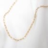 Women’s gold-plated titanium steel chain necklace Necklaces 11