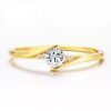 Women’s Gold-Plated Engagement Ring Ring Rings 8 Women’s Gold-Plated Engagement Ring Ring Rings 8