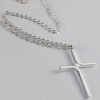 Cross Pendant New Simple Necklace Titanium Steel Plating Necklaces 12
