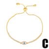 18K Real Gold Simple Zircon Bracelet Women Bracelets 11