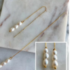 Real Gold Earline Natural Freshwater Pearl Earrings Earrings 13 Real Gold Earline Natural Freshwater Pearl Earrings Earrings 13