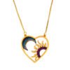 Accessories Original European And American Style Love Circle Pendant Sun Moon Pendant Necklace Nkp72 Necklaces 9