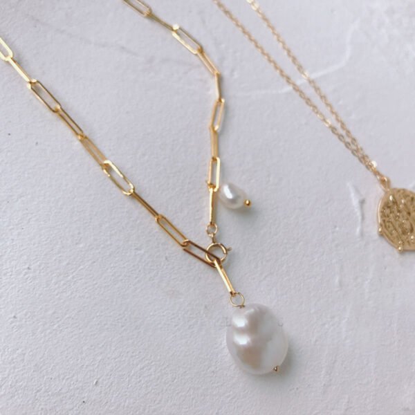 Handmade 14K Note Gold Vintage Gold Coin Necklace Necklaces 5
