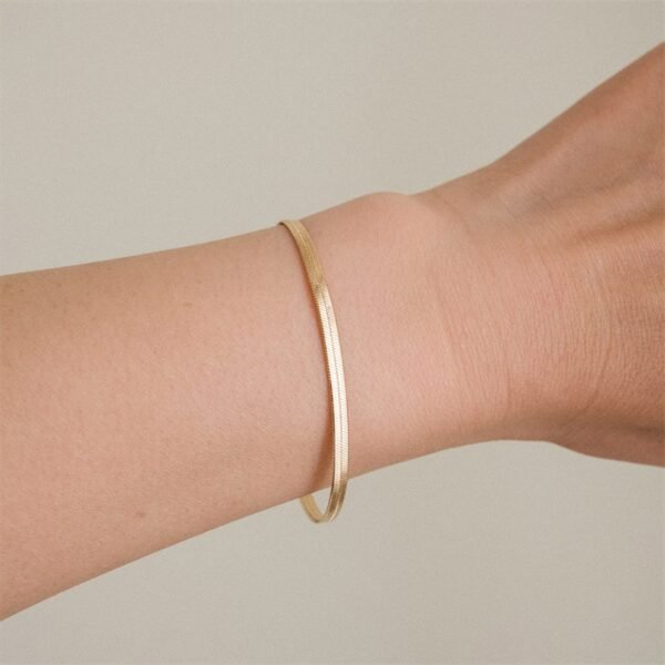 Women’s Stainless Steel Gold Plated Bracelet Bracelets 5