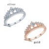 Micro-set crown ring Rings 10 Micro-set crown ring Rings 10