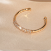 Gold-plated and diamond bracelet Bracelets 13