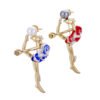 Rhythmic Gymnastics Pearl Brooch Accessories 8