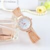 Gold mesh belt fashion women’s watch watches 11