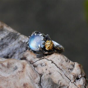 Color separation tree leaf ring Rings 3 Color separation tree leaf ring Rings 3