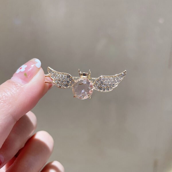 Angel Wings Hairpin  Crystal Girl Ins Bangs Clip Other 4