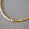 Women’s Glittering Gold Beaded Necklace Rings 11 Women’s Glittering Gold Beaded Necklace Rings 11