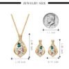 Popular Gold-plated Necklace Earrings Jewelry Earrings 12